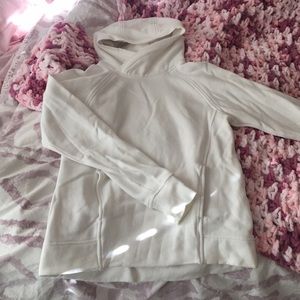 Lululemon white Hoodie Size 4